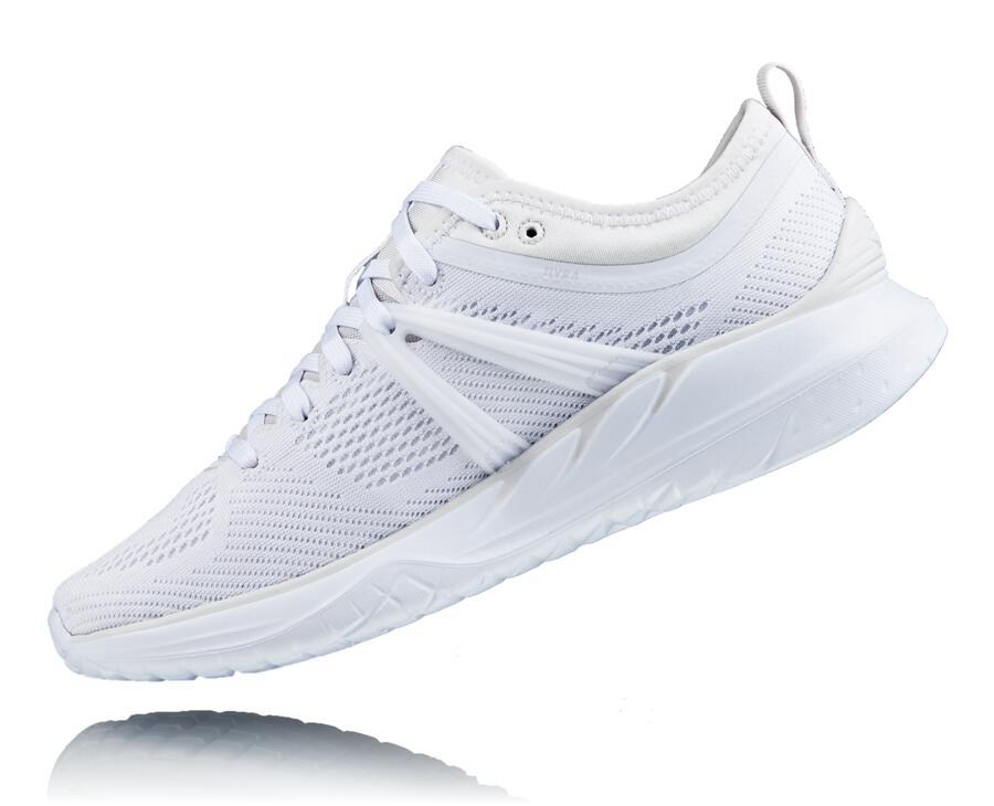 Hoka Australia One One Tivra - Womens Running Shoes White - XHCZS-2950